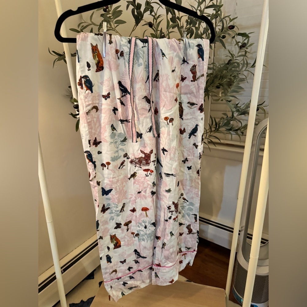 NWOT Anthropologie animal Print Women's pj pants Size S